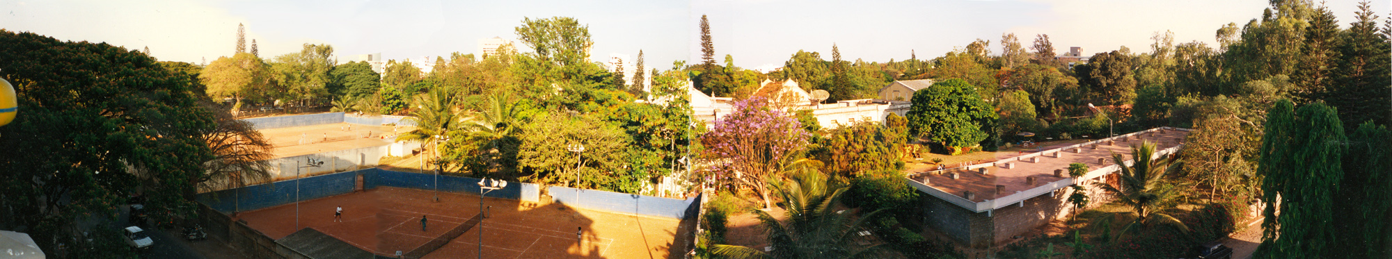 Hotel Rama, Lavelle Road, Bangalore: vista from rear ca. 1990