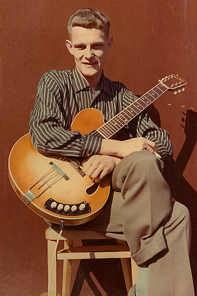 Robert Priddy - electric guitarist, London 1958-9