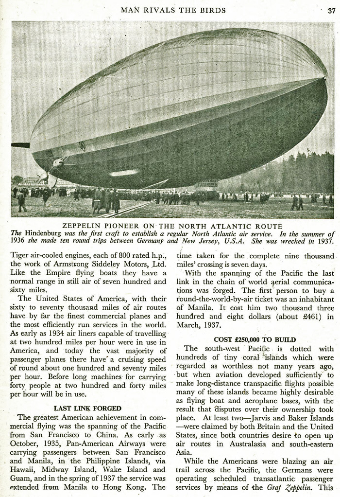 Zeppelin's 'Hindenburg'
