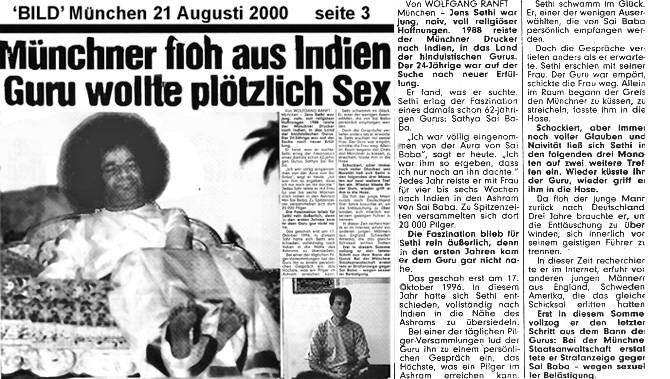 Article from 'Bild' Munich