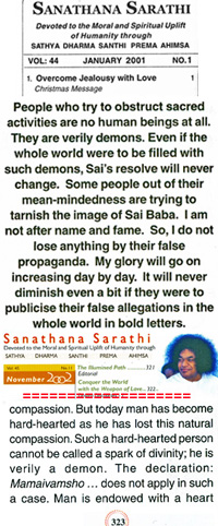 Sai Baba on demons